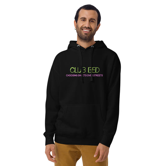 Club Bed Unisex Hoodie