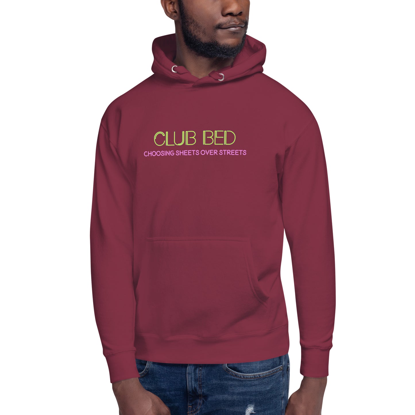 Club Bed Unisex Hoodie