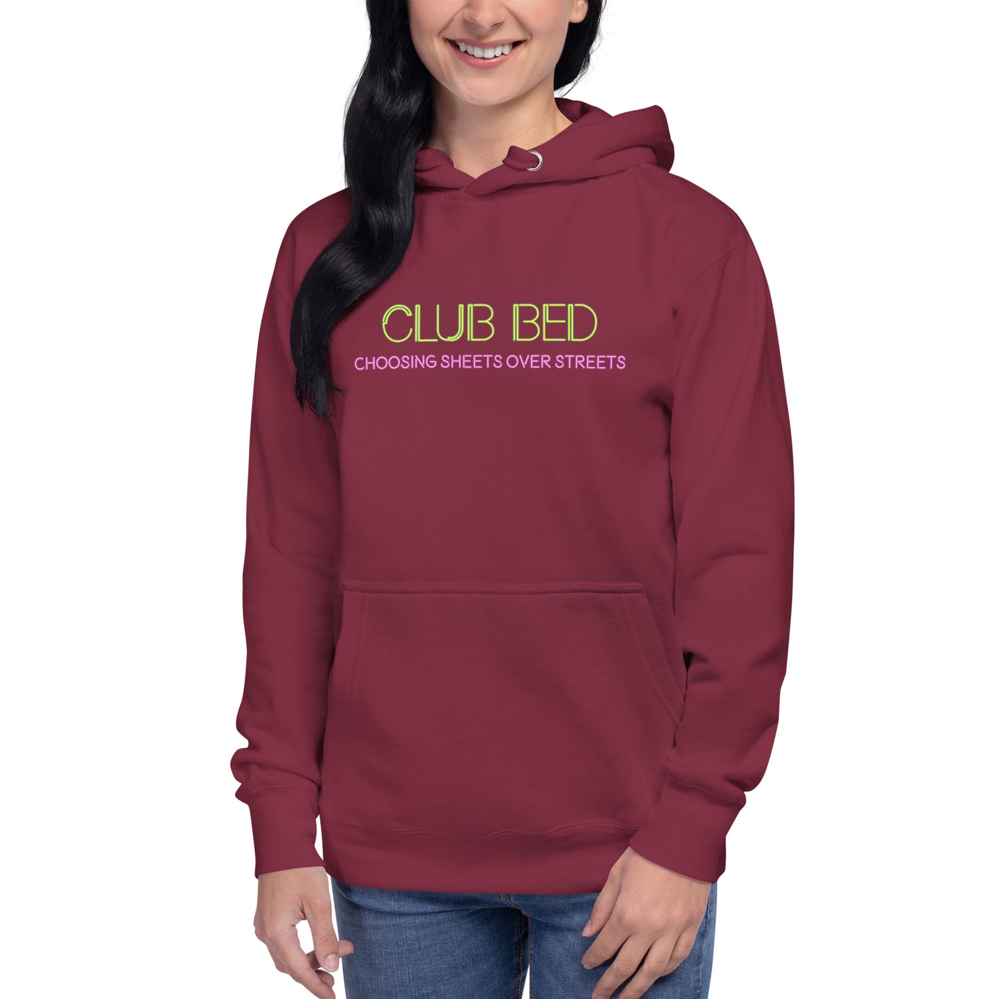 Club Bed Unisex Hoodie